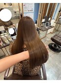 赤坂＊ブリーチなしカラー赤み消しシフォンベージュ