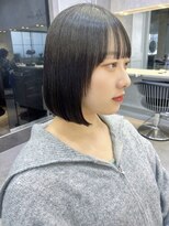 ロンドアヴァントゥス 池袋(Lond aventus)&nbsp;韓国レイヤー/韓国風/ボブ/髪質改善/黒髪/ブリーチなし〔池袋〕