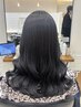 【麻尋指名限定】パーマメンテナンスカット+透明感カラー ￥16615