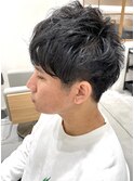 大人メンズ/ナチュラルパーマ/ツーブロック/武蔵小杉/自由が丘