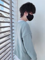 ジーナ 天神(Zina)&nbsp;メンズウェーブヘア/波巻きスパイラルパーマ