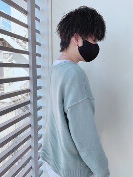 ジーナ 天神(Zina) メンズウェーブヘア/波巻きスパイラルパーマ