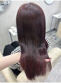 韓国ヘア/前髪カット/レイヤーカット/ベージュ/ミディアム