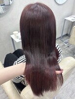 ソア 並木坂(Soa)&nbsp;韓国ヘア/前髪カット/レイヤーカット/ベージュ/ミディアム