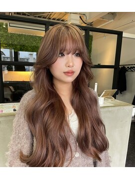 ヴィオラカラー(VIOLLA COLOR) ミルクティーグレージュ×レイヤー／小倉