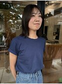 【iFY 千葉】軽めロブ×アッシュブラウン