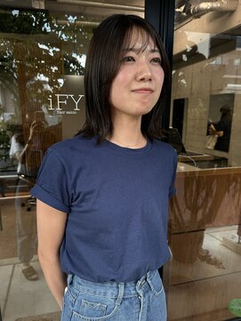 アイフィ(iFY) 【iFY 千葉】軽めロブ×アッシュブラウン