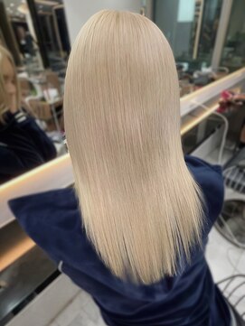 ラピス 渋谷本店(Lapis) ブロンドカラー/髪質改善/縮毛矯正/ヘアセット/ダブルカラー