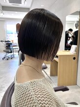 【軽くて重い抜け感ボブ】山内陽介 : @amatoraspa_yamauchi