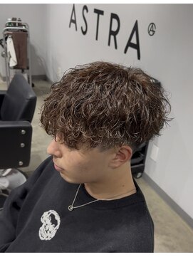 アストラ(ASTRA) MEN’S HAIR/ツイストスパイラル/波巻きパーマ/札幌/大通り