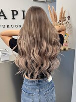 ラピステン 福岡天神 大名店(Lapis) エクステ/グレージュ/ブラウン/ベージュ/ダブルカラー