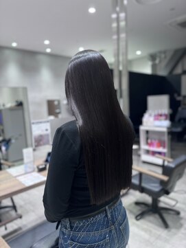 髪質改善ストレート