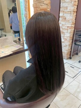 ルページ 千葉(lpage) 髪質改善/顔周りレイヤーカット/グレージュ[千葉/千葉駅]