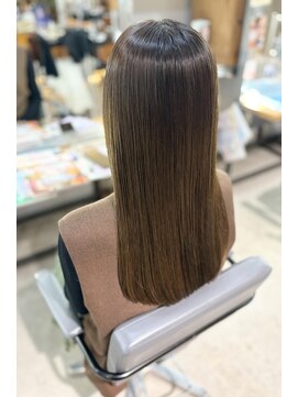 髪質改善カラー/ベージュカラー