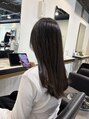 アンプヘアー 二条店(unpeu hair) 艶髪ストレート
