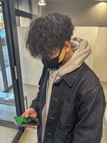 モノトーン(MONOTONE)&nbsp;波巻きシャドウパーマ