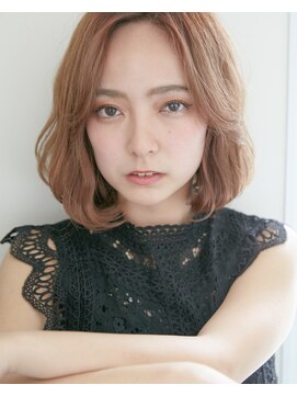 キングスベリー(Hair Relaxation King's Berry) ゆるボブミルクティーブロンド
