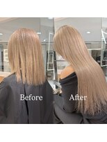 エクステ/シールエクステ専門店/梅田/ヘアセット/ヘアアレンジ/LANDS ANNEX  エクステ&nbsp;ミルクティーベージュ バージンレミーエクステ80本【大阪 梅田】