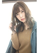 『noine＊SASAKI』巻きすぎないくせ毛風な外国人風ロブ