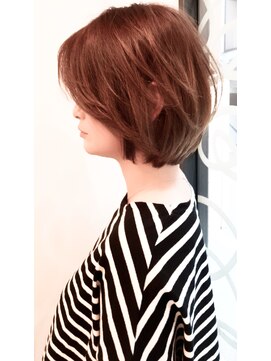 ミッシェル アフロート(michelle afloat) ショートから伸ばし中も☆SHIZUOのラウンドCカット☆