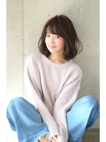 ルシード スタイル サーヴ(LUCIDO STYLE SERVE)&nbsp;ジグザグバングの楽々スタイリングパーマボブ