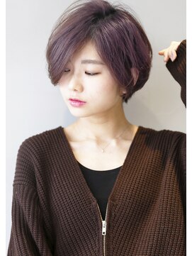 ラミ(L'ami) 『 毛束感 & ラベンダーグレージュ 』 アシメショート☆