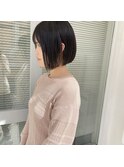 ミニボブ/大人ボブ/くすみカラー