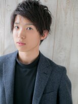 ダンディ館アダム 戸頭店&nbsp;ソフト＆ワイルド＊ダークアッシュ束感ショートD