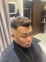 バーバーカズ(barberKAZU) スキンフェード＋アイロンパーマ強