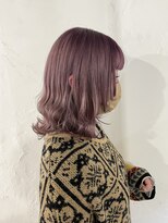 アンフィシュピトロワ(AnFye spi tlow)&nbsp;ピンクラベンダー×ウルフカット♪