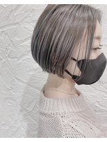 カモン(CAMON)&nbsp;[CAMON. ]#グラデーションカラー#グレージュカラー#丸みボブ