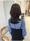 くびれレイヤーネオウルフ×艶アッシュブラウンカラー