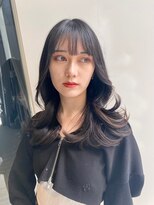 アンブルリュクス 渋谷(amble luxe) 前髪/マチルダボブ/ピンクベージュ/インナーグレージュ[渋谷駅]
