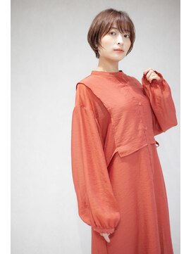 アッシュ 池袋店(Ash) 10代20代30代『丸みショートボブ』 #池袋駅