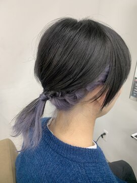 ヘアー アイス 御器所本店(HAIR ICI) 20代30代ウルフインナーカラー立体感小顔