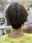 大人ショート ベリーショート ボリュームUP 50代60代