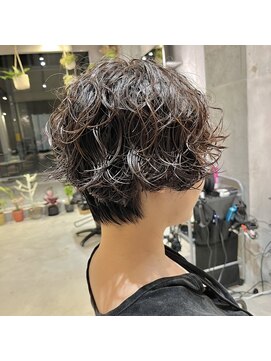 サァ(SAH) シアパーマショート