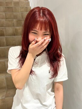 バズ(BUZZ) ハイレイヤーロング/レッド