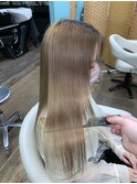 【Gyo】髪質改善×ブリーチヘアー