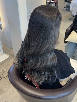 ケリーアン 太田(kelly.un) バレイヤージュ / グレージュ / ハイトーンカラー / 群馬太田