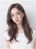 韓国風　ラフ巻きスタイル