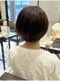 丸みが可愛いショートヘア　【銀座】福田