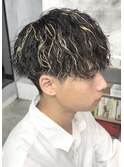 ハイライト×パーマ