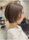 似合わせカット+大人ショート