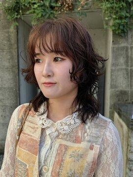 ナループロアオハナ(Nalu pu loa ohana) ウルフパーマ/クラゲパーマ/パーマ/表参道/原宿