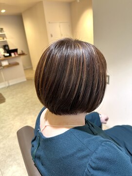 アロー(Arrow) ボブ×ナチュラルハイライト♪