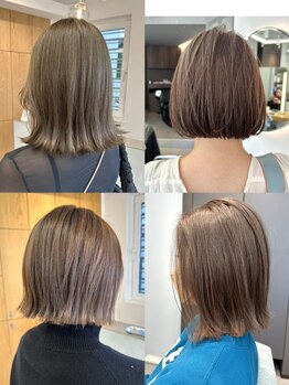 ソワ 錦糸町(soi)の写真/【錦糸町駅北口】《カット+カラー¥6400～》透明感＆艶感で髪を綺麗に見せる色っぽカラーに。[soi錦糸町]