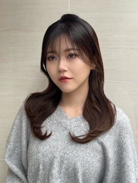 オーロ(ORO) 韓国こなれ2wayバング艶髪くびれロングレイヤー