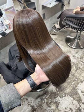 エトラ 渋谷店(etora) 艶髪 美髪ケラチントリートメント 透明感グレージュ