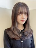 【銀座/有楽町】stilist高落レイヤーカットナチュラルブラウン